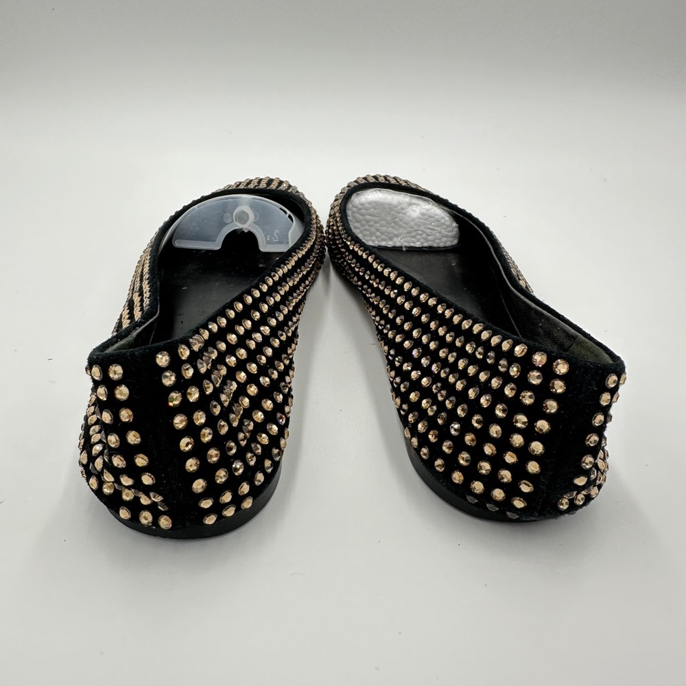 Giuseppe Zanotti Crystal Ballet Flat‎ shoes 38.5 Ruby Slippers shoe size 8.5 - Picture 6 of 11